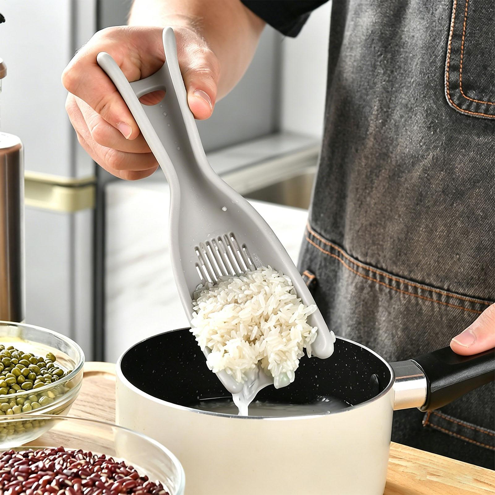 Meal Prep With Rice - Saringan Beras Silikon Multifungsi, Alat Cuci
