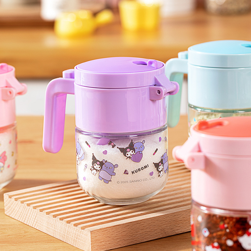 Glass Container Set - Set Tempat Garam dan Bumbu Hello