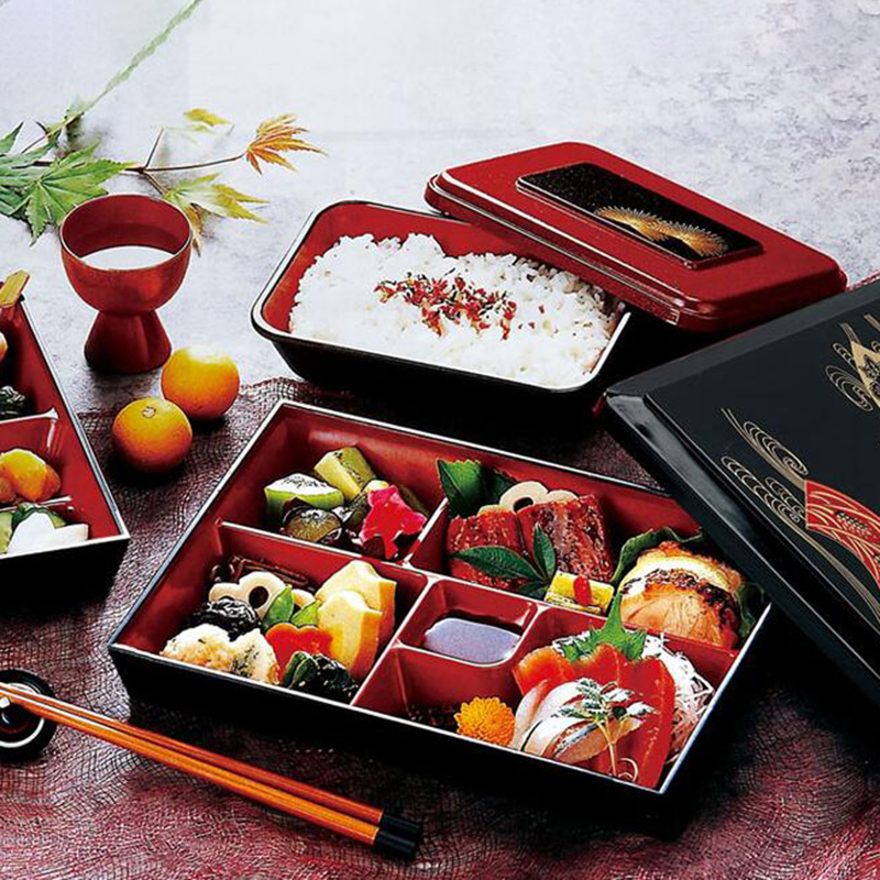 Meal Prep With Rice - Kotak makan siang gaya Jepang wadah