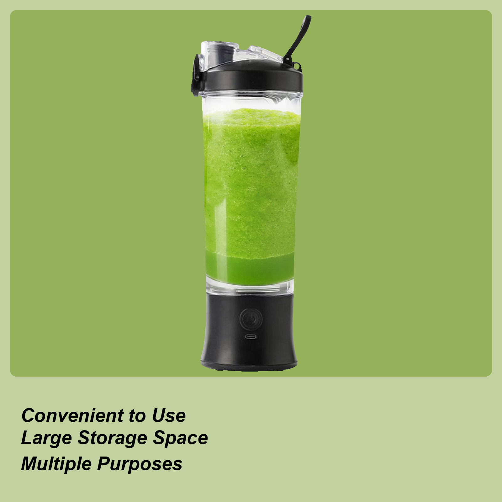 Meal Prep Smoothies - Blender Portabel untuk Mixer Smoothie Shakes