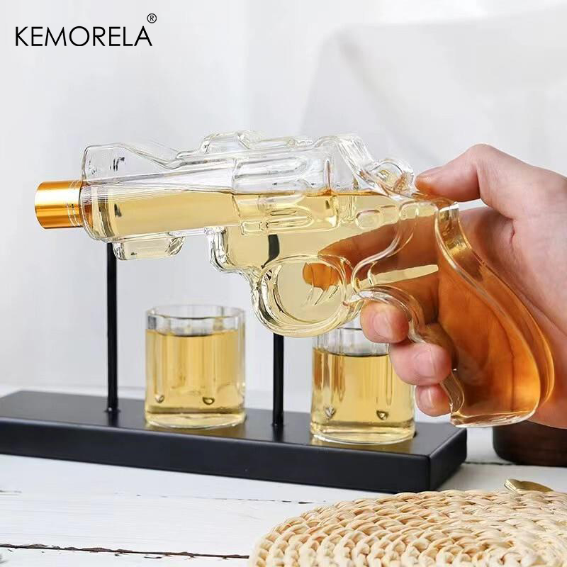 KEMORELA Set kaca wiski, dekan - Glass Container Set ulasan dan harga