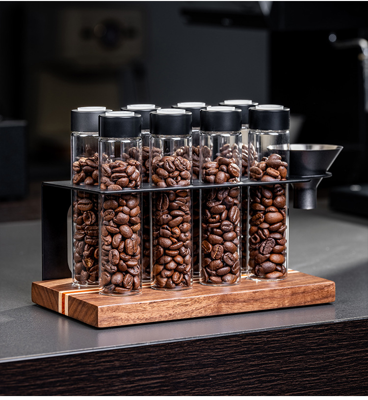 Wadah Penyimpanan Biji Kopi Ka - Glass Container Set ulasan dan harga