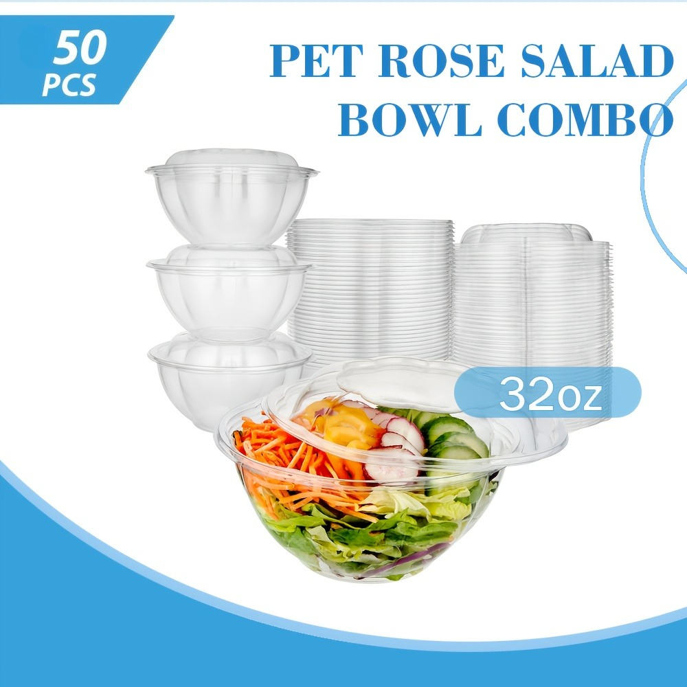 50 paket mangkuk salad plastik - Meal Prep Quinoa ulasan dan harga