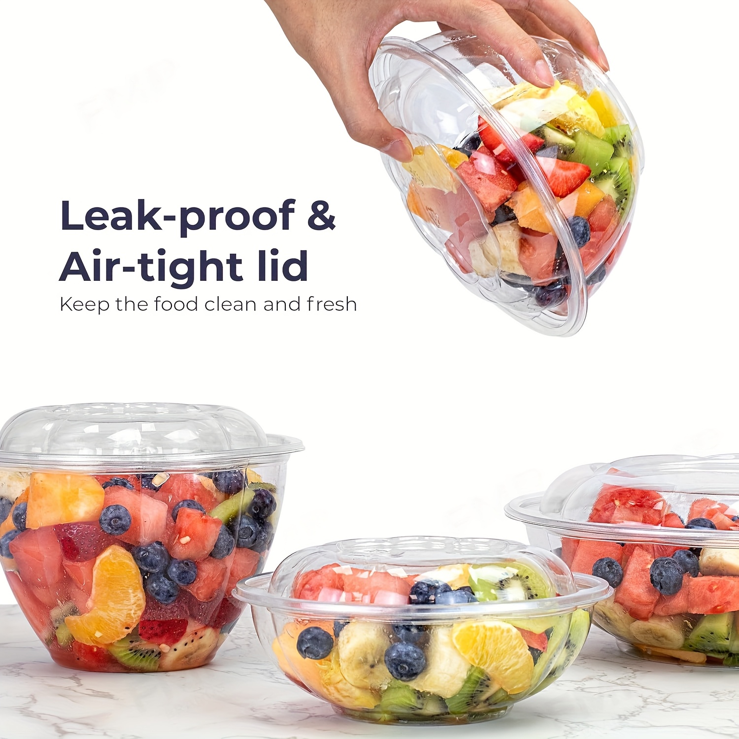 50 paket mangkuk salad plastik - Meal Prep Quinoa ulasan dan harga