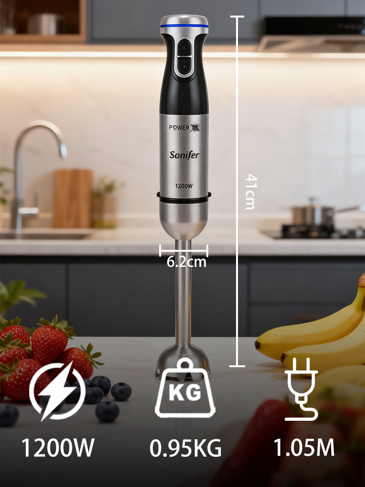 Blender Tangan Sonifer SF-8180 - Meal Prep Smoothies ulasan dan harga