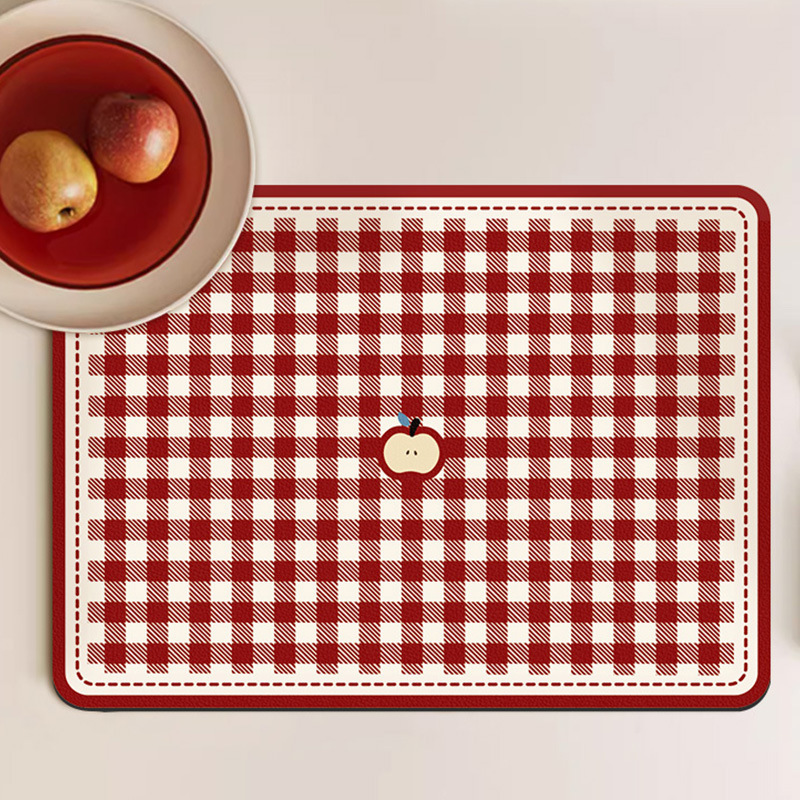 Alas Pengering Motif Apel yang - Meal Prep Format ulasan dan harga