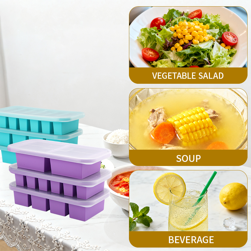 Cetakan Es Silikon dengan Tutu - Meal Prep Smoothies ulasan dan harga