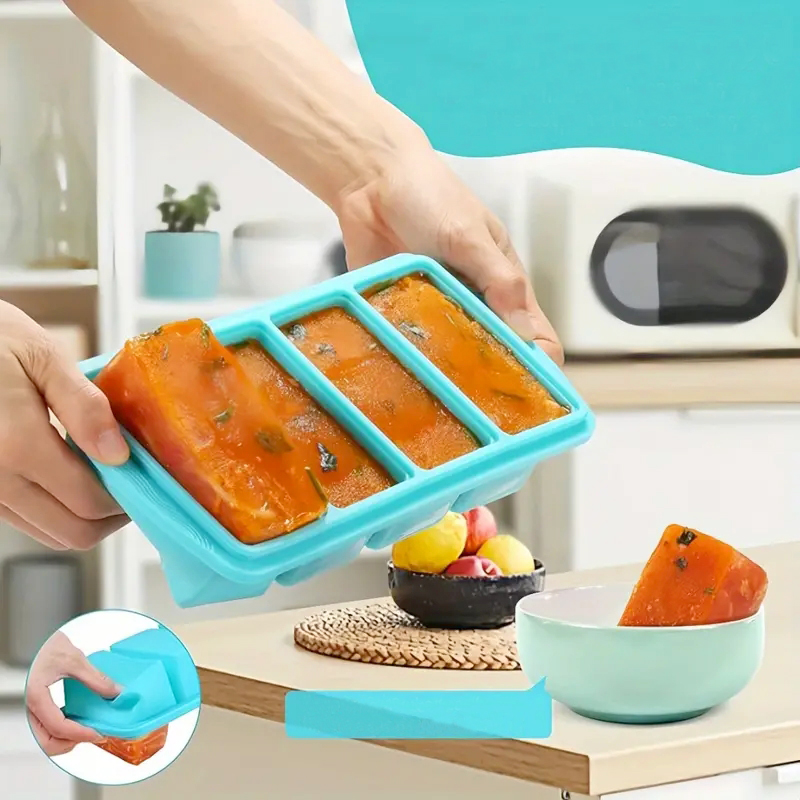 Cetakan Es Silikon dengan Tutu - Meal Prep Smoothies ulasan dan harga