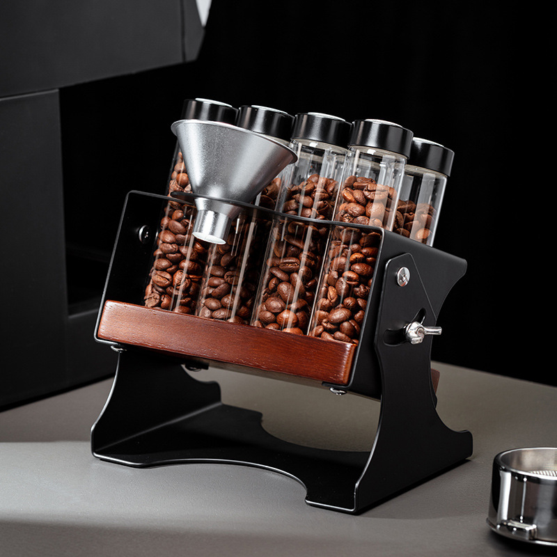 Rak Penyimpanan Biji Kopi 22G, - Glass Container Set ulasan dan harga