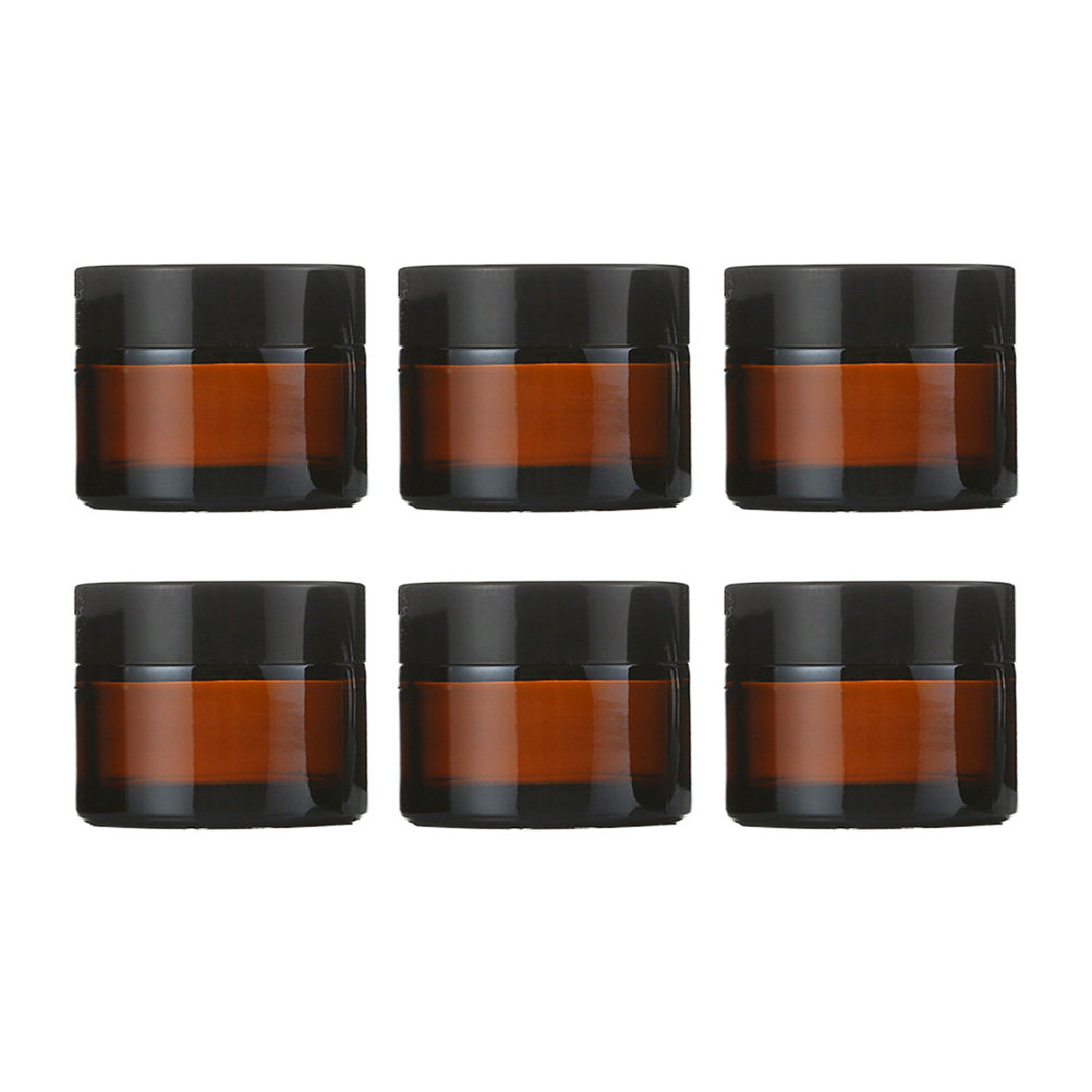 6Pcs Set Botol Makeup Kosong K - Glass Container Set ulasan dan harga