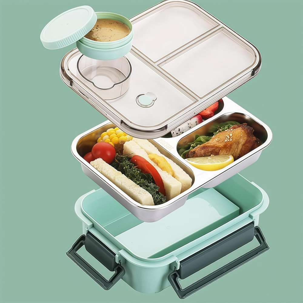 Kotak Makan Siang Portabel 850 - Meal Prep Soup ulasan dan harga