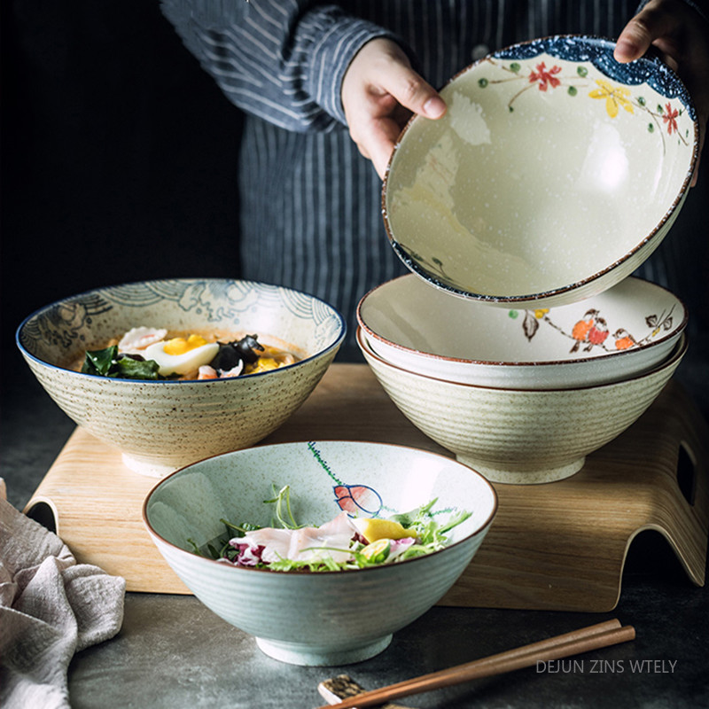 Mangkuk Mie Keramik 8 Inci Man - Meal Prep Soup ulasan dan harga