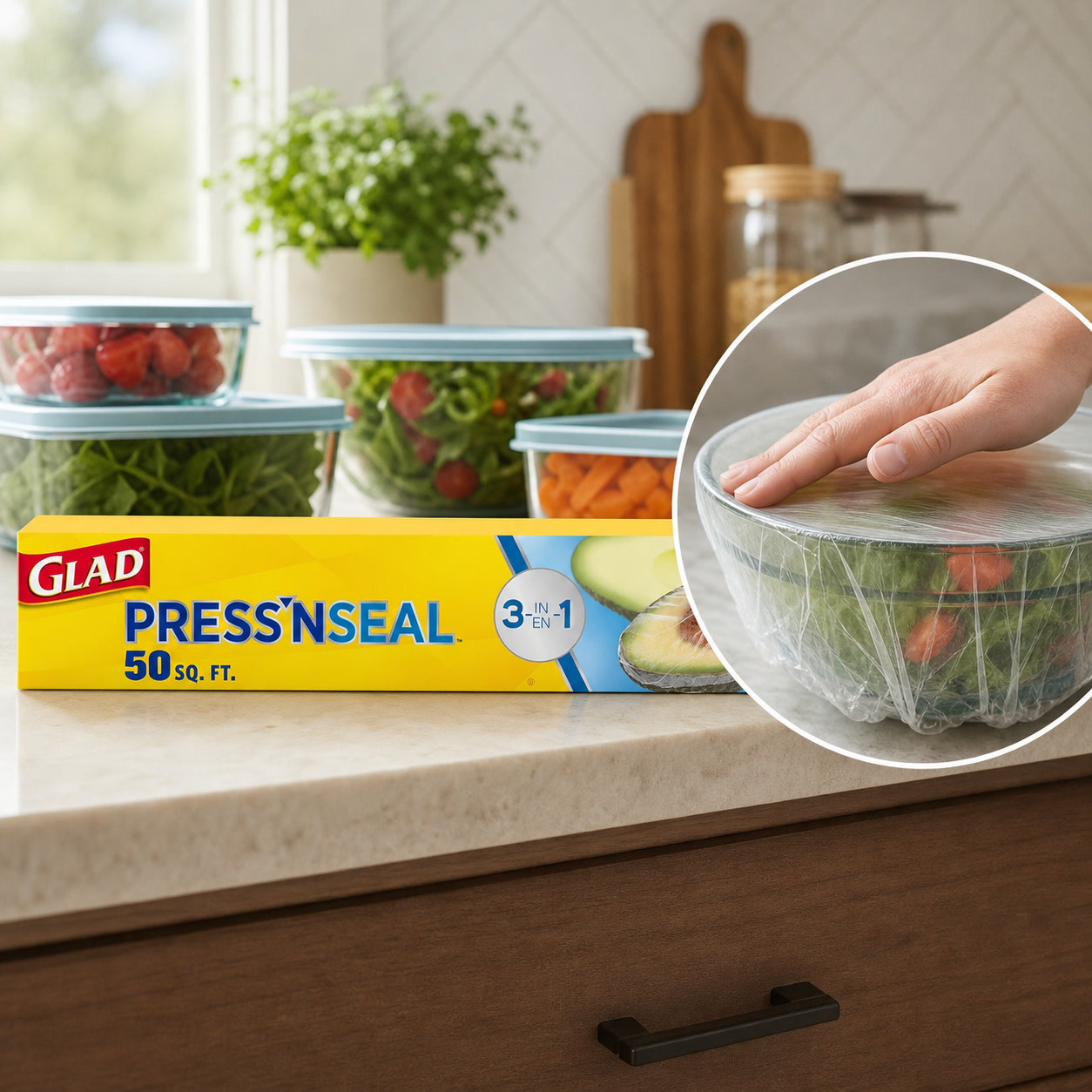 Pembungkus Makanan Plastik Tra - Meal Prep Wraps ulasan dan harga