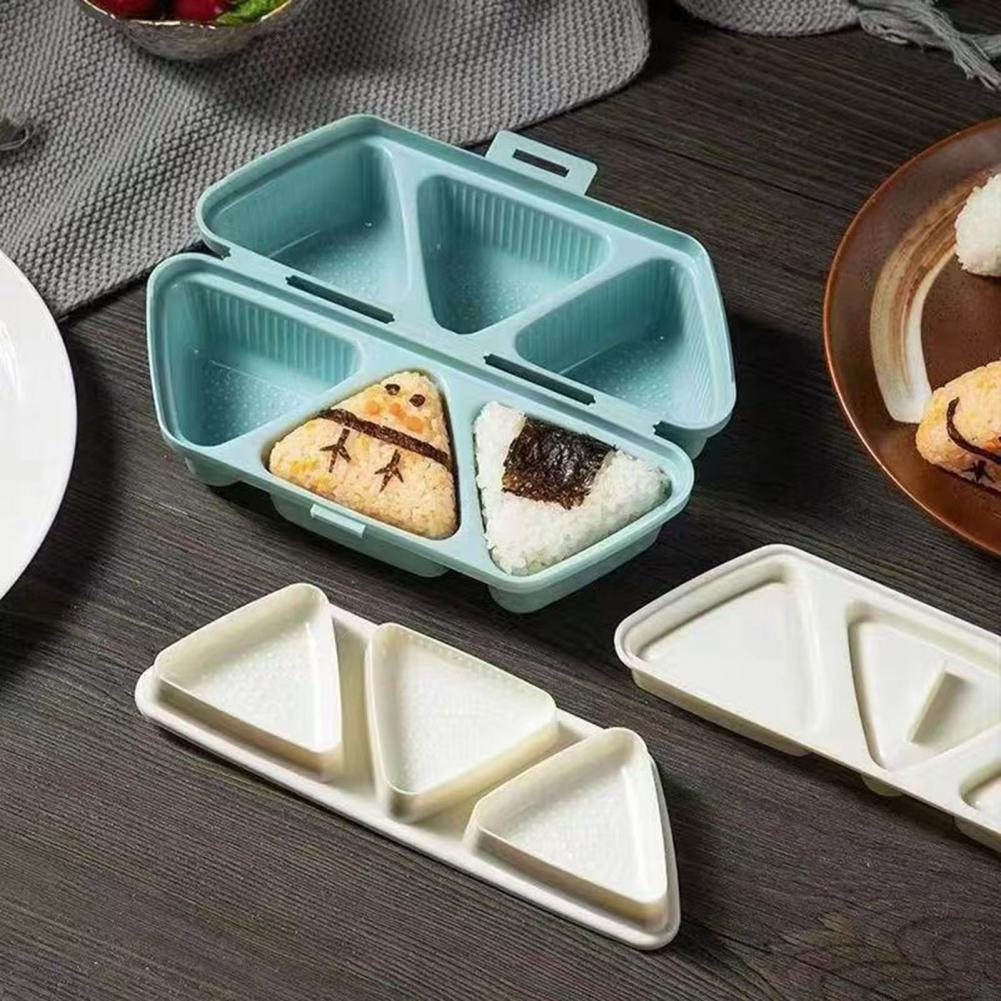 Cetakan Onigiri Segitiga 6 Lub - Meal Prep With Rice ulasan dan harga